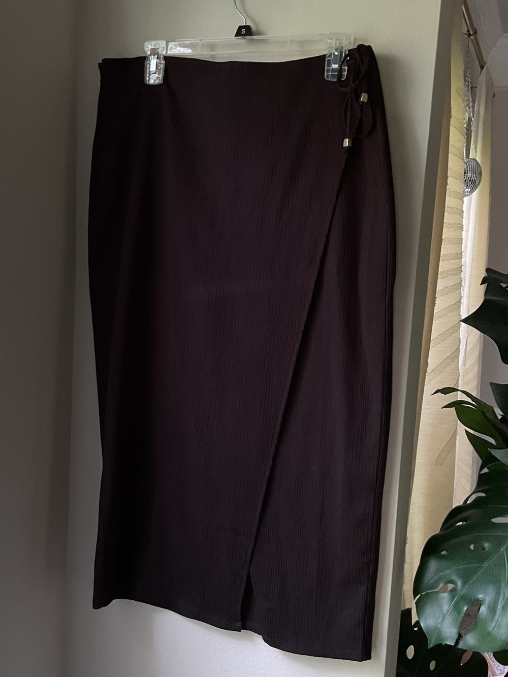H&M Wrap-Front Pencil Skirt